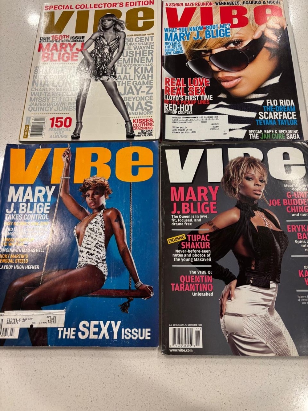 Vibe - March 2007 Mary J. Blige 150th Issue Special Collector's Edition #R55